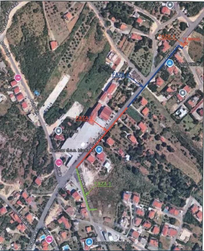 Privremena regulacija prometa - u ulici Put Vrela i Matekovića brig