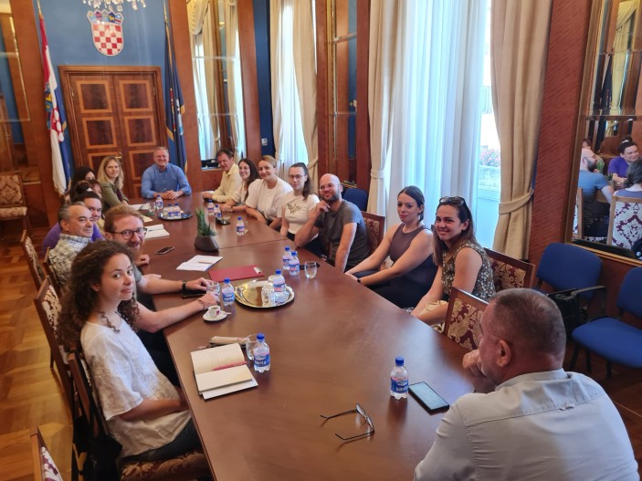 Gradonačelnik održao sastanak s partnerima u projektu ZD-154-ML