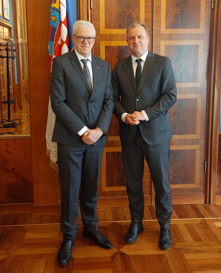 Veleposlanik Australije u nastupnom posjetu gradonačelniku Zadra
