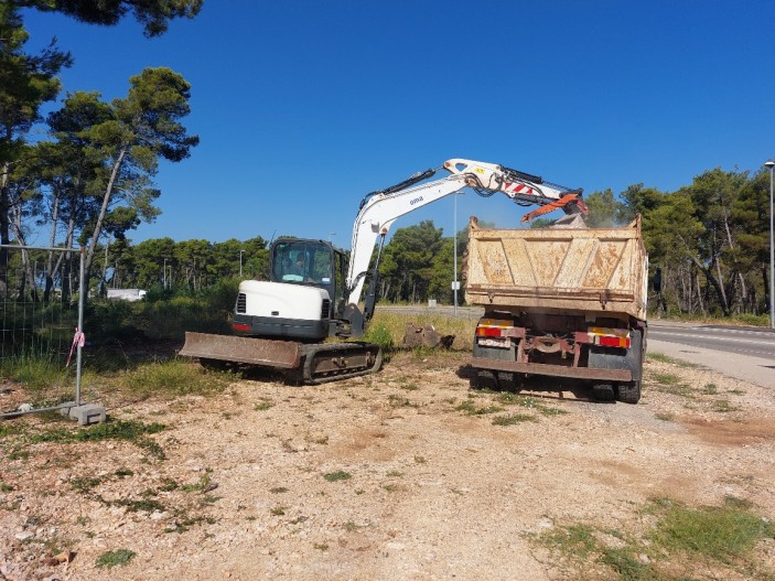 Počelo uređenje parka "Novi Bokanjac"
