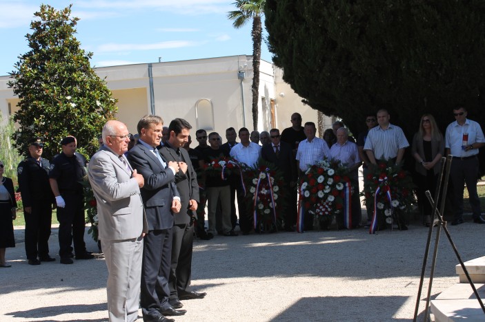 Polaganje vijenaca povodom Dana državnosti