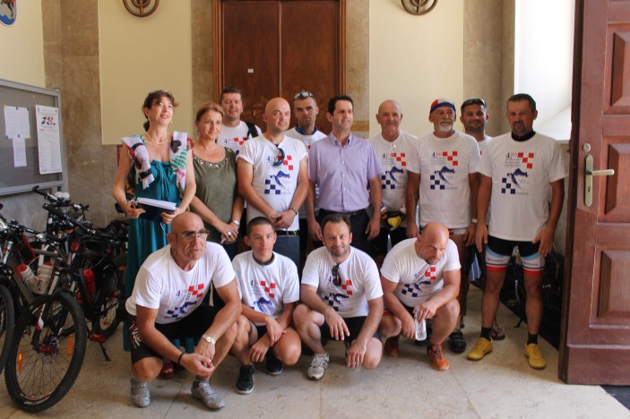 Susret zamjenika gradonačelnika gosp. Ivice Vlakića s Udrugom Slavonsko Brodski Biciklist