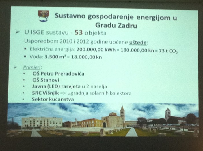 Zadar – jedan od najuspješnijih u Hrvatskoj u provedbi projekata energetske efikasnosti