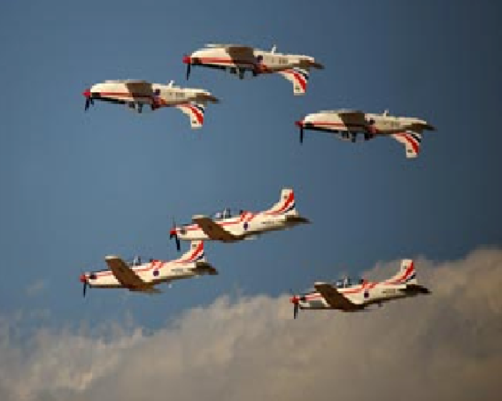 Nastup akrobatske grupe „Krila Oluje“ u Zadru