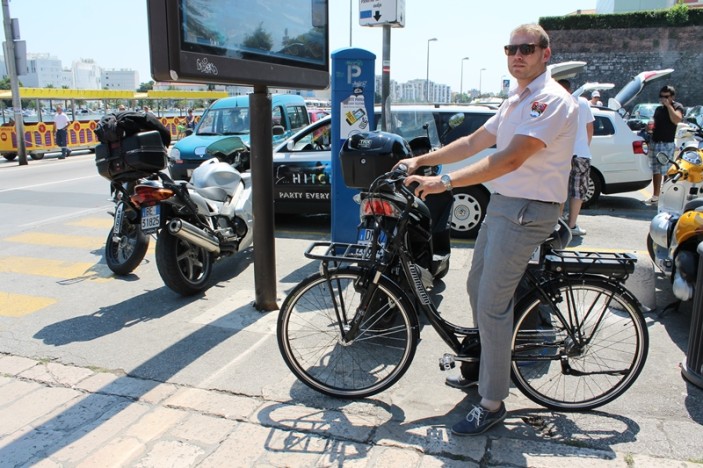 Električni bicikl za komunalno redarstvo