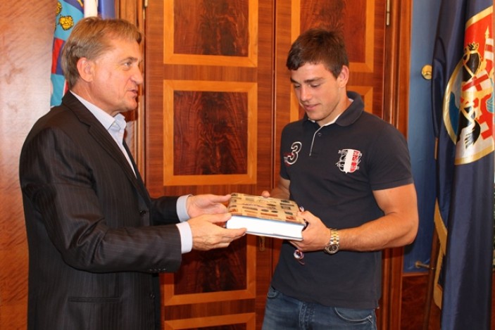 Gradonačelnik primio srebrnog olimpijca Tonija Filipija