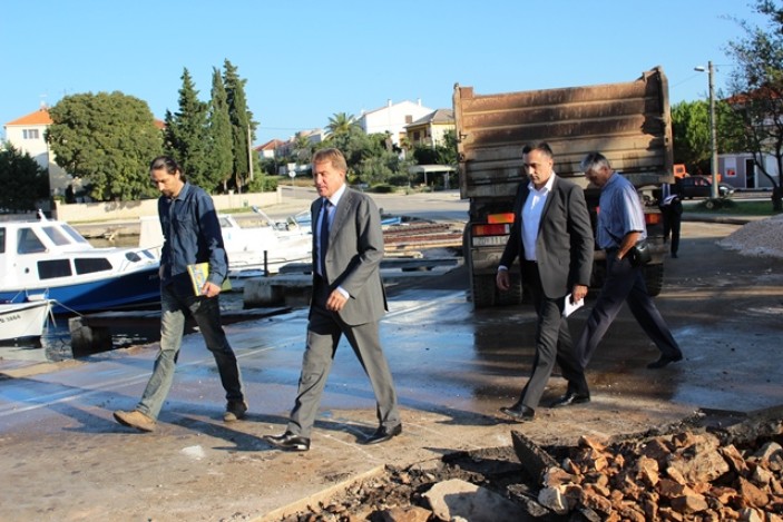 Gradonačelnik obišao gradilište Crpne postaje Park na Trpimirovoj obali