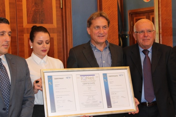 Dodjela certifikata ISO 9001:2008