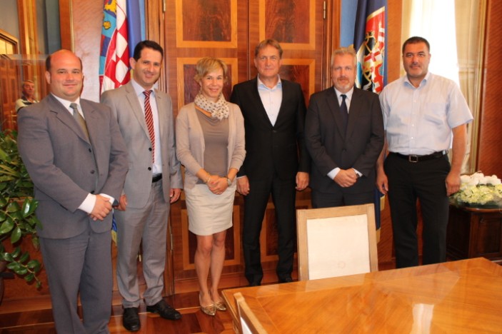 Gradonačelnik Kalmeta primio gradonačelnicu Teresvarosa, Sofiju Hassay