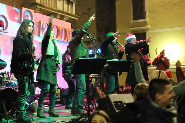 Doček Nove 2016. godine u Zadru