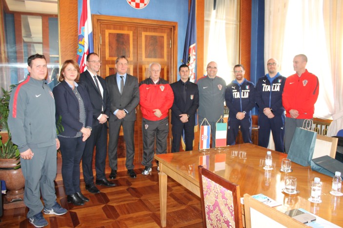 Prijem za predstavnike futsal reprezentacija