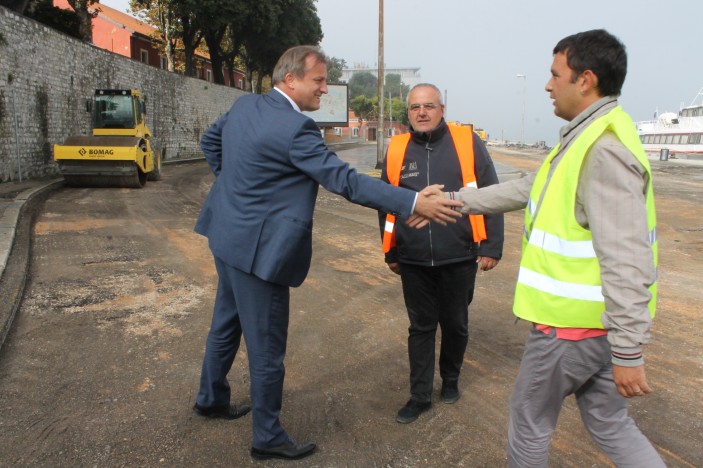 Gradonačelnik Dukić obišao gradilišta ključnih gradskih prometnica