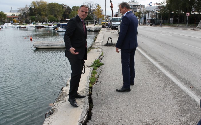 Gradonačelnik Dukić obišao gradilište u uvali Jazine