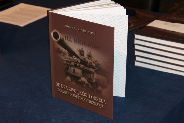 Predstavljanje knjige "112. brigada - od dragovoljačkih odreda do međunarodnog priznanja RH“.