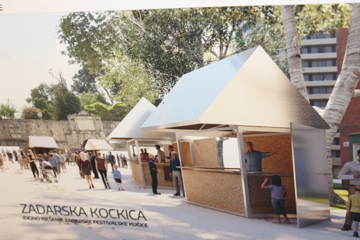 Društvo arhitekata predstavilo - Zadarsku kockicu