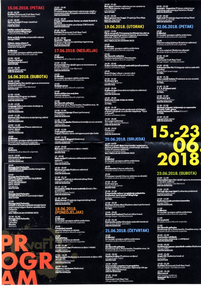KvartArt 2018. - program