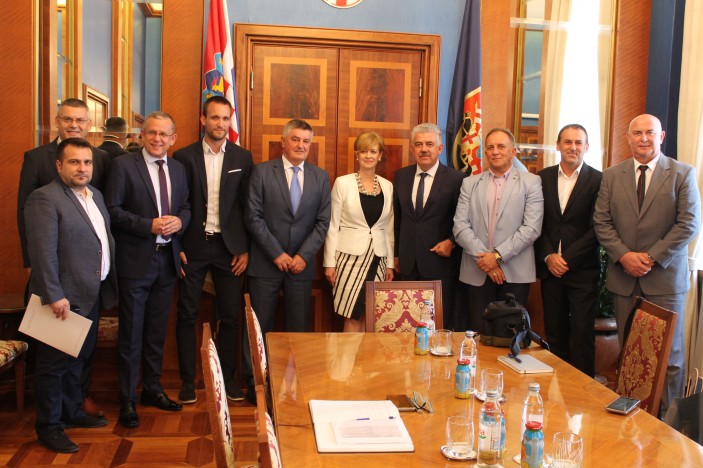 Primanje za delegaciju Vlade Hercegovačko-neretvanske županije