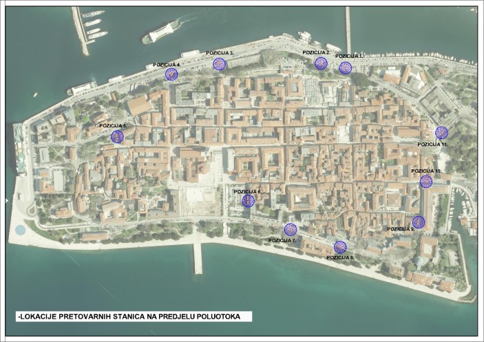 Obavijest povodom stupanja na snagu Odluke o određivanju i uređenju prometa na području pješačke zone „Poluotok“ u Zadru