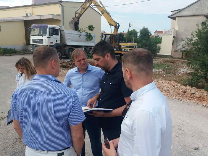 Gradonačelnik Dukić obišao radove u Šišgorićevoj ulici