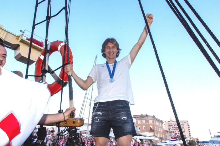 Čestitka gradonačelnika Grada Zadra najboljem nogometašu svijeta, Luki Modriću