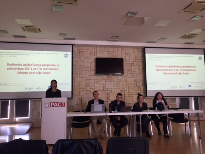 Održana radionica o mogućnostima financiranja ESF projekata iz ITU  mehanizma