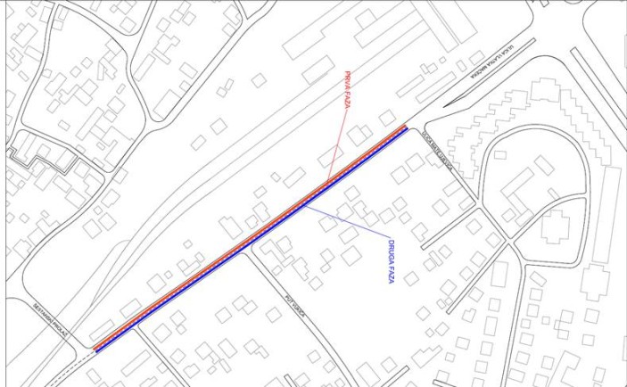 Obnova kolnika u Ulici Vlatka Mačeka