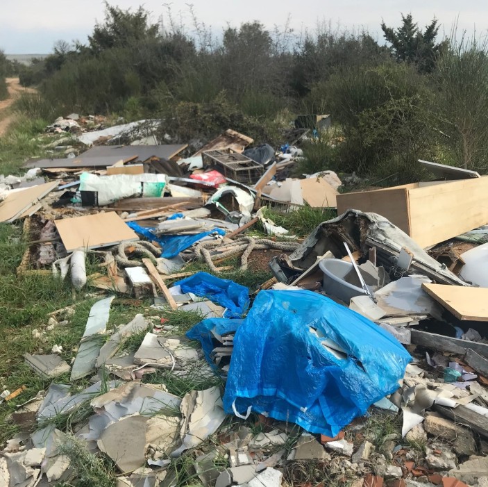 Zelena čistka - uklanjanje otpada na predjelu Novog Bokanjca