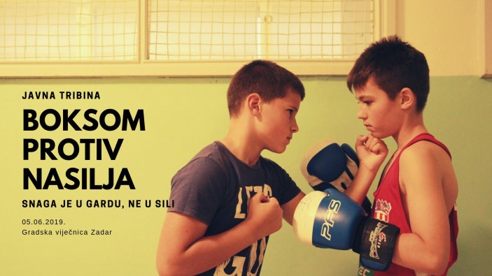 Javna tribina "Boksom protiv nasilja"