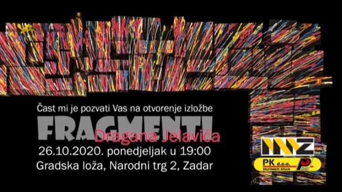 Otvorenje izložbe "Fragmenti" Dragana Jelavića