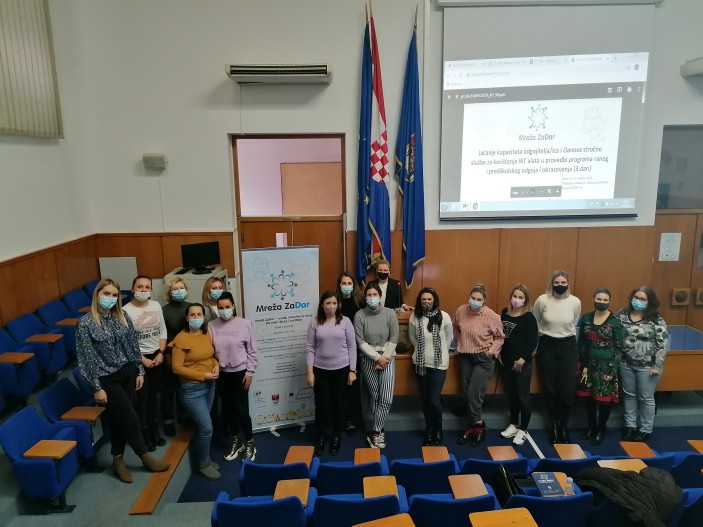 Započela edukacija „Jačanje kapaciteta odgojitelja/ica i članova stručne službe za korištenje IKT alata u provedbi programa ranog i predškolskog odgoja i obrazovanja“