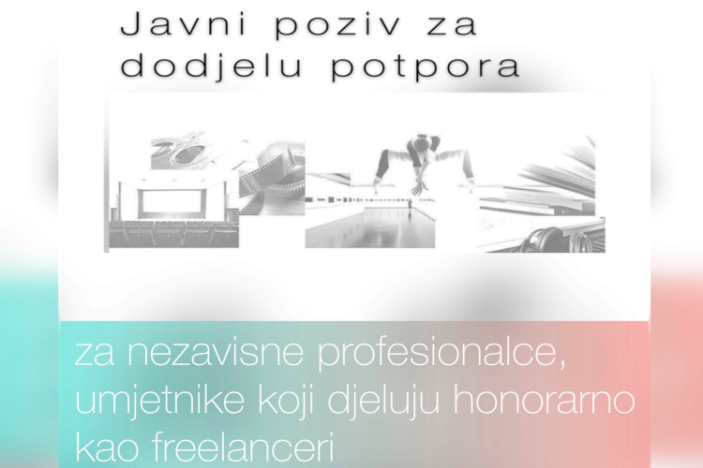 Ministarstvo kulture i medija objavilo Javni poziv za dodjelu namjenskih sredstava umjetničkim strukovnim udrugama