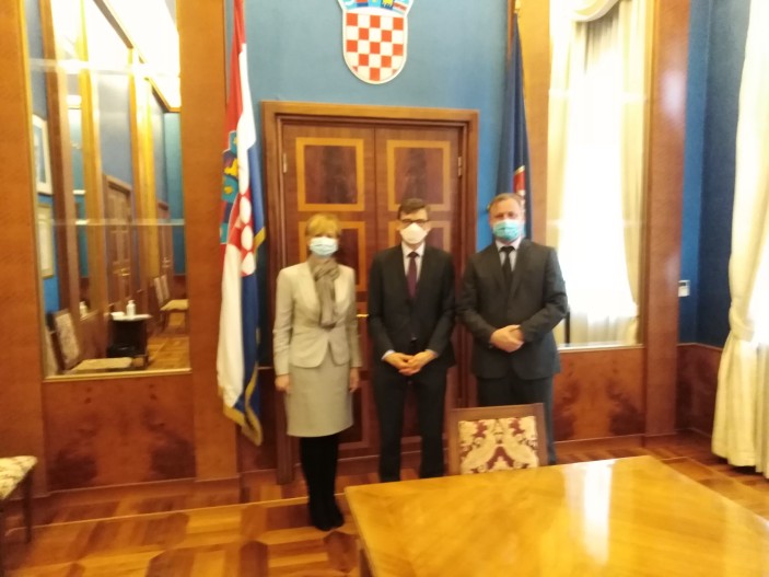 Nastupni posjet austrijskog veleposlanika