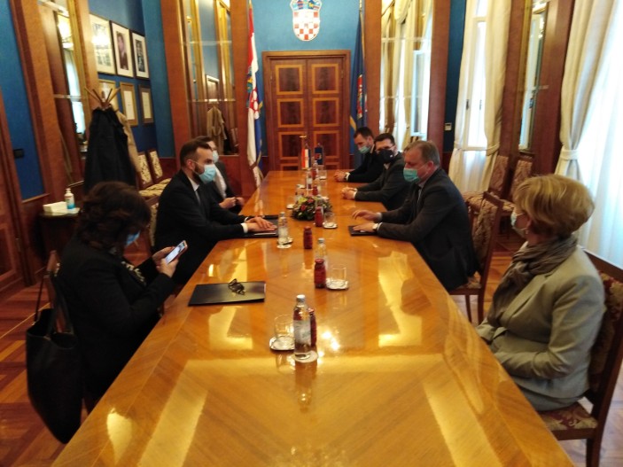 Radni sastanak s ministrom Aladrovićem