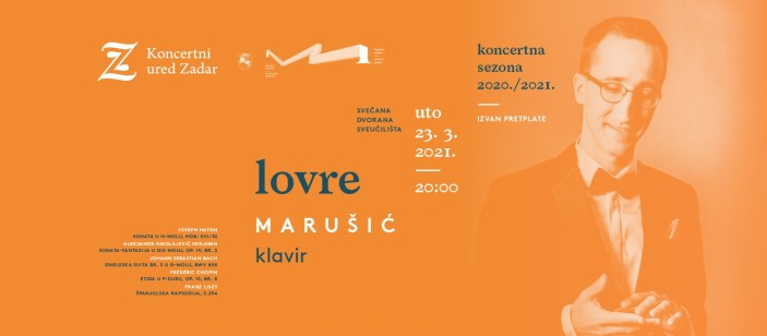 Koncert pijanista Lovre Marušića