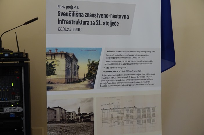 Obnova stare Tehničke škole ima veliku simboliku za Sveučilište i Zadar