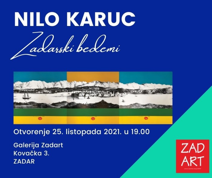 Izložba povodom Dana grada Zadra I Nilo Karuc: Zadarski bedemi
