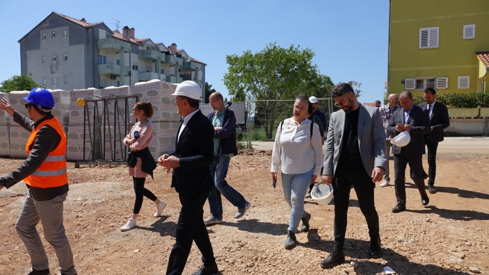 Gradilište Zone Crno i novog inkubatora