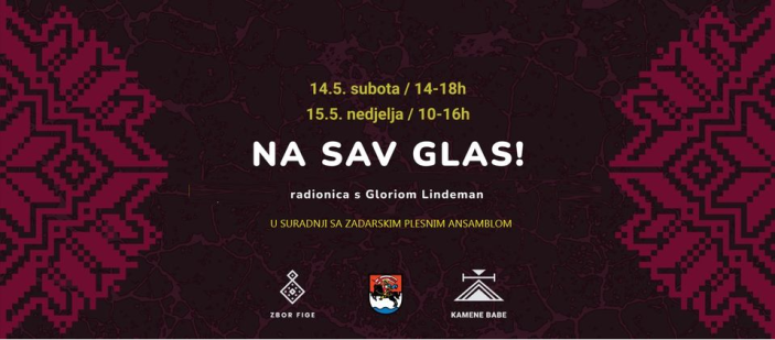 Zborsko - edukativna radionica I Na sav glas!