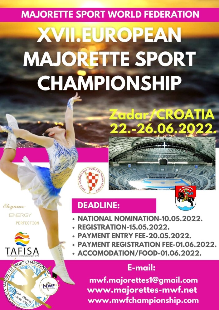 XVII. Europsko prvenstvo u mažoret sportu I MWF