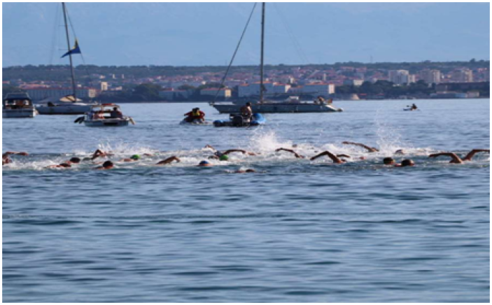Plivački maraton Preko - Zadar
