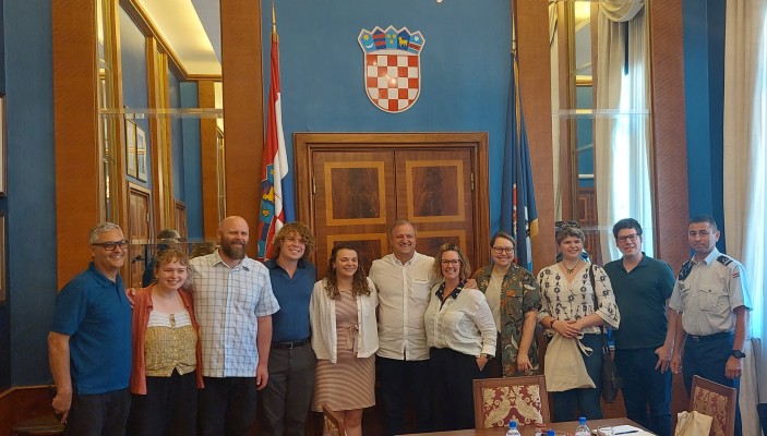 Posjet američkih studenata, polaznika sveučilišta University of Colorado Denver, Gradu Zadru